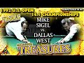 EPIC 14.1: Mike SIGEL vs Dallas WEST - 1992 U.S. OPEN STRAIGHT POOL CHAMPIONSHIP FINALS