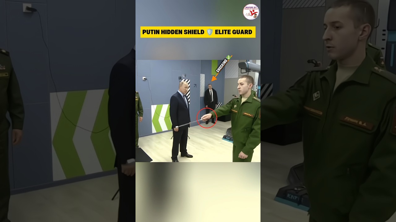 Секретный щит Путина 🛡️ Элитный телохранитель 🔥.
