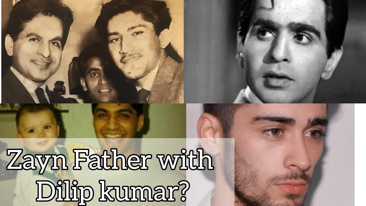 Zayn Malik shared his father yaser malik and Dilip Kumar Photo - YouTube