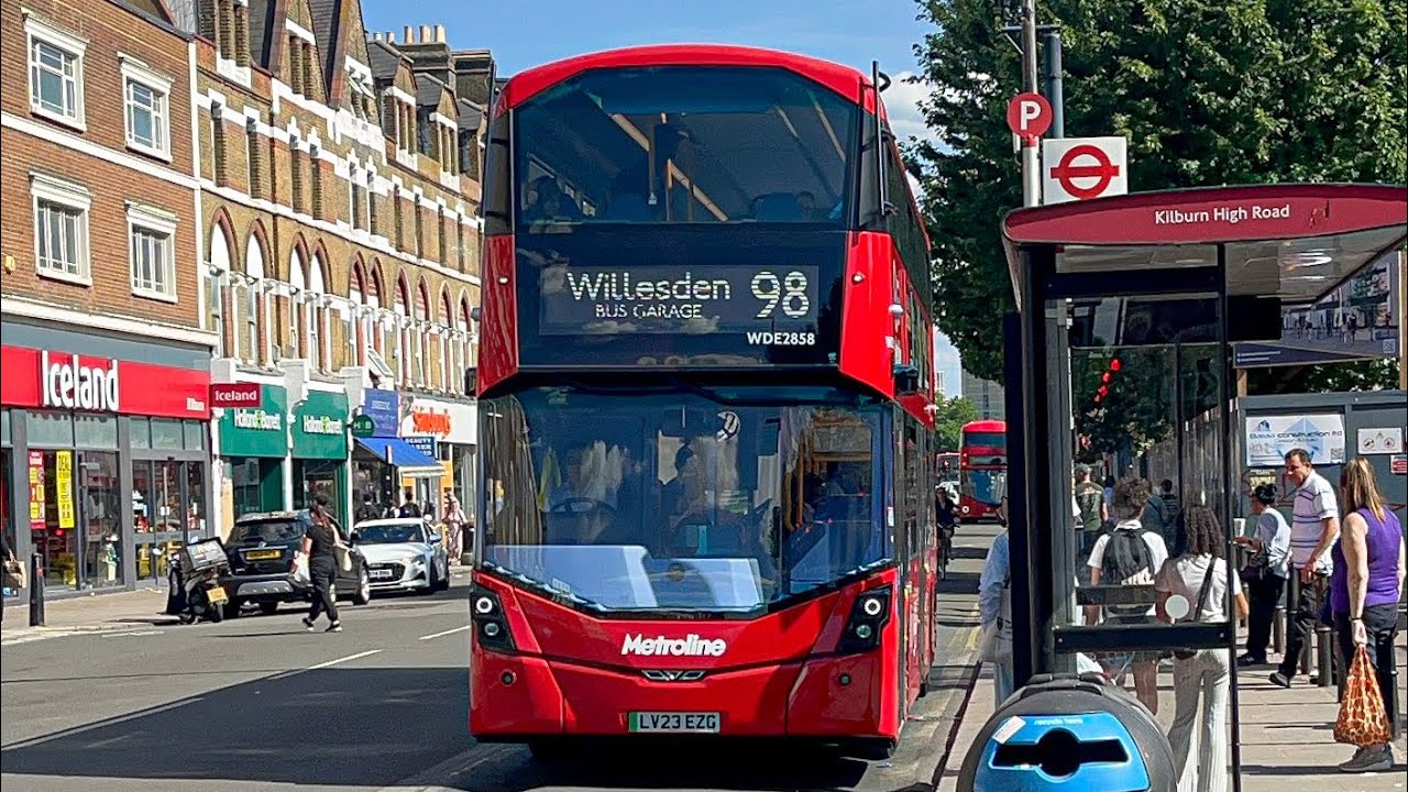 London Bus Observations at Kilburn High Road | 10/07/25