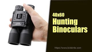 40x60 Zoom Field Glasses Great  Hunting HD Powerful Binoculars