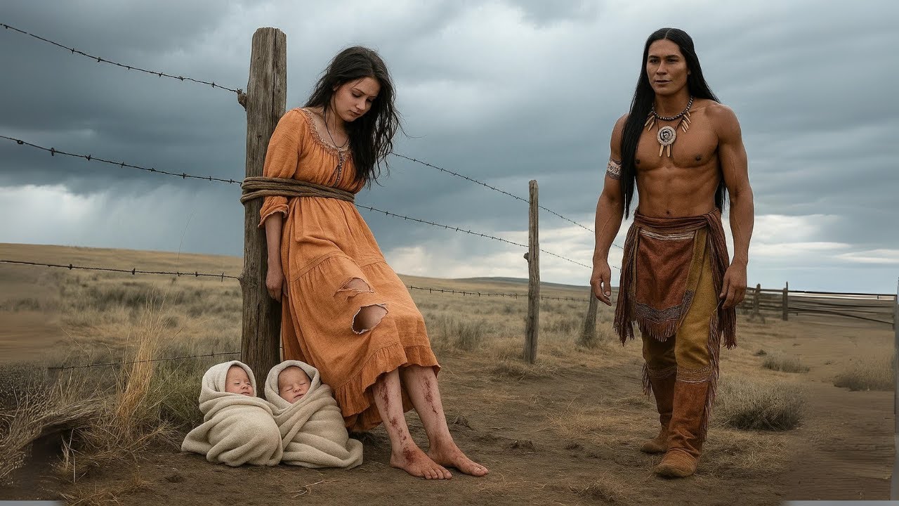 LONE Apache Finds SINGLE MOM being BEATEN By Her Father, He Makes Her The Pride Of His Tribe
