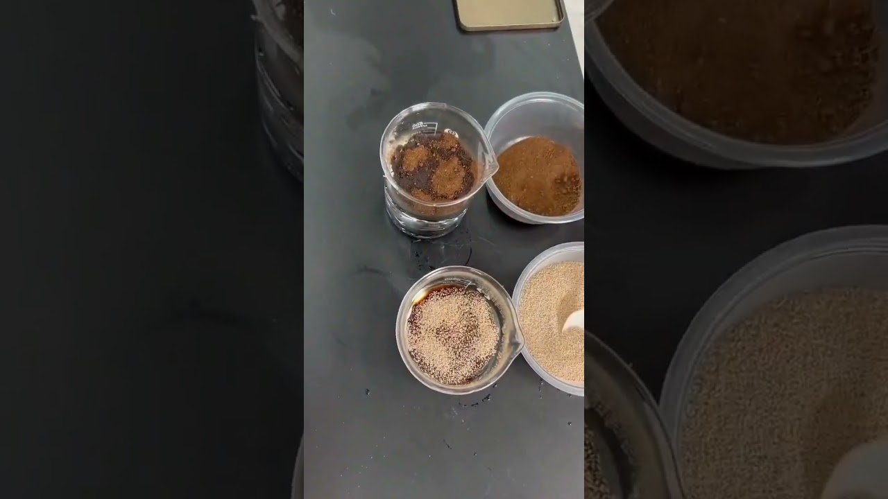 OiLock DPTH-A vs xx Famous Coconut Shell Granules: Water Surface Oil Absorption Comparison