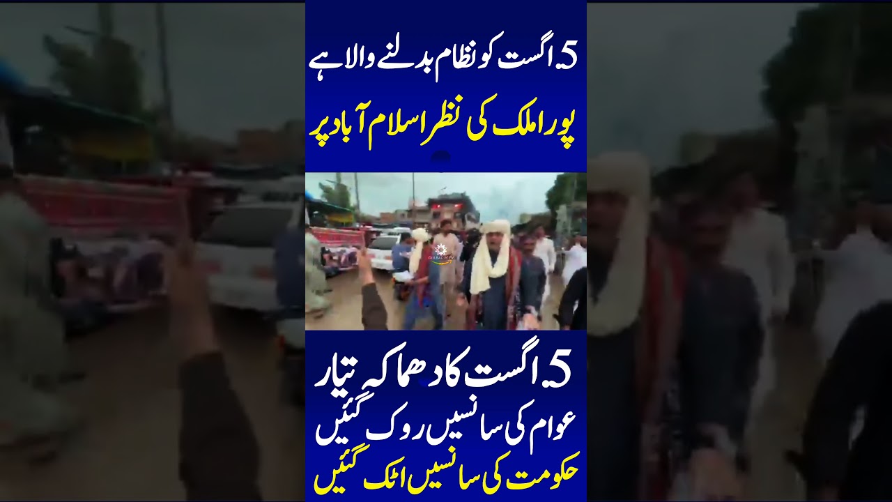 5 august pti rally | Haleem adil viral speech| Ai Urdu Reality 
