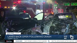 Carmel Valley fiery wreck under investigation