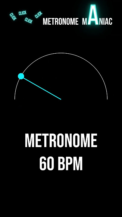 METRONOME 60 BPM 🎶 #shorts