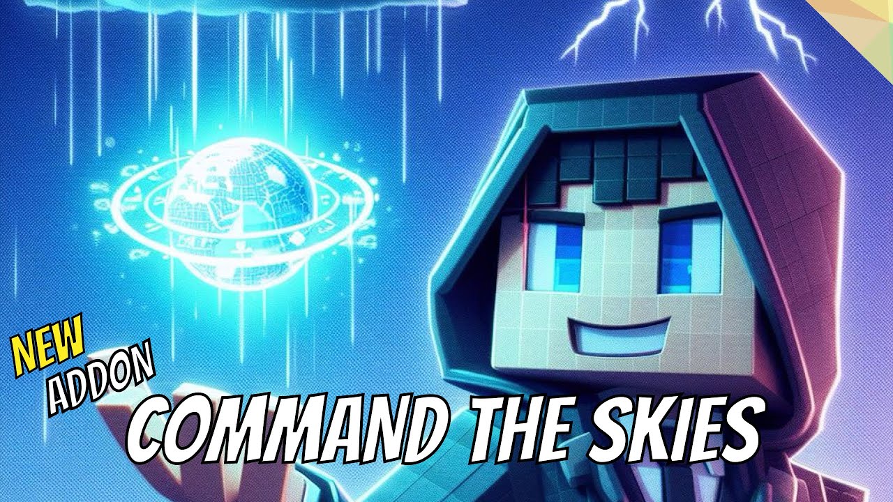 NEW Bedrock Addon Lets You Control the Weather!
