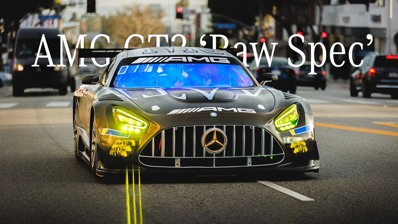 Watch Race Service Rip Up Hollywood In Its Mercedes-AMG GT3 "Raw Spec"