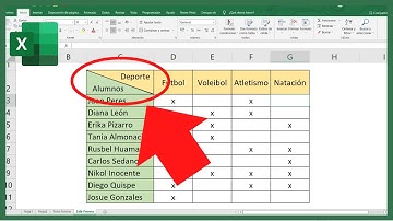 🔴Cómo DIVIDIR UNA CELDA con una LINEA DIAGONAL para tablas de DOBLE ENTRADA en EXCEL 2022