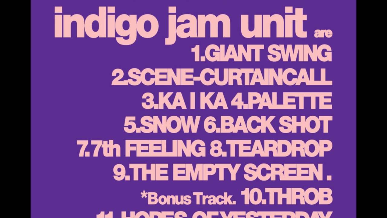 INDIGO JAM UNIT / Demonstration (12) / Basis | WAXPEND RECORDS