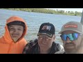 Bass fishing! He spit the hook on me!