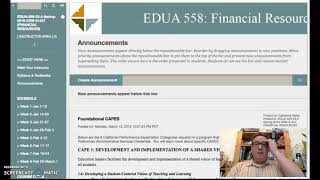 EDUA 558-Instructor Intro Spring I 2019