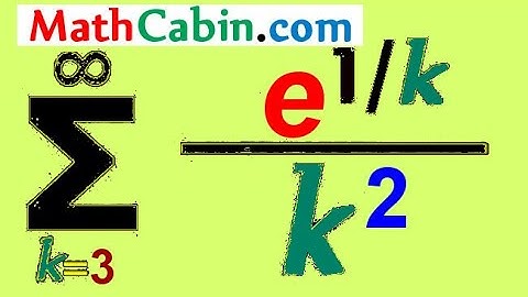 💤 Integral Test Convergence or Divergence problem #2 ! ! ! ! !