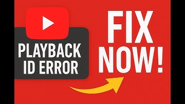 YouTube Playback ID Error FIX | Works 100% (2025)