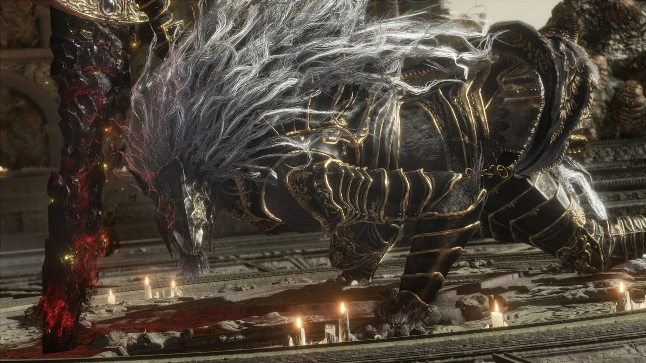 ELDEN RING - Maliketh the Black Blade [No summon / Strength Build ...