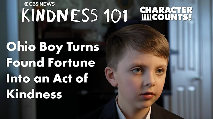 Generosity - Ohio boy turns found fortune into act of kindness