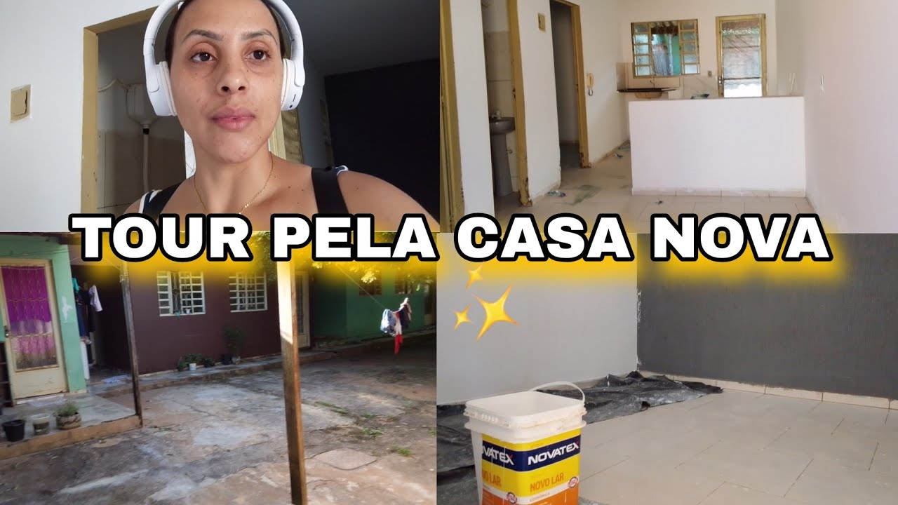 TOUR PELA CASA NOVA | EM UMA VILA RESIDENCIAL COM VÁRIAS CASAS EM UM LOTE 💛