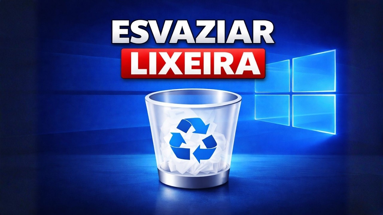 Thumbnail do vídeo: Como restaurar um arquivo da Lixeira no Windows