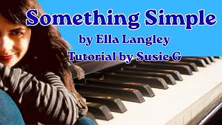 Something Simple Ella Langley tutorial by Susie G