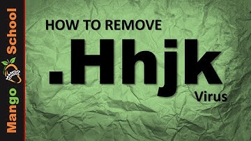 Hhjk File Virus Ransomware [.hhjk Removal and Decrypt] .hhjk Files