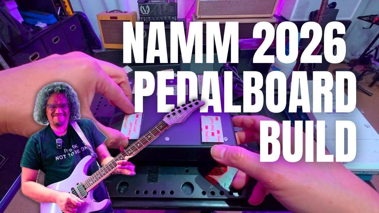 Педалборд NAMM 2026 | TONEX, HOTONE и другие
