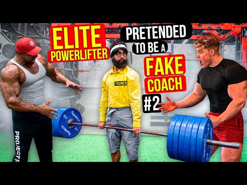 Elite Powerlifter Pretended to be a FAKE TRAINER #2 | Anatoly Aesthetics in Public