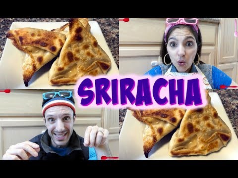 Sriracha Cream Cheese Wontons | Comedy Cooking Show | Pillow Talk TV web series