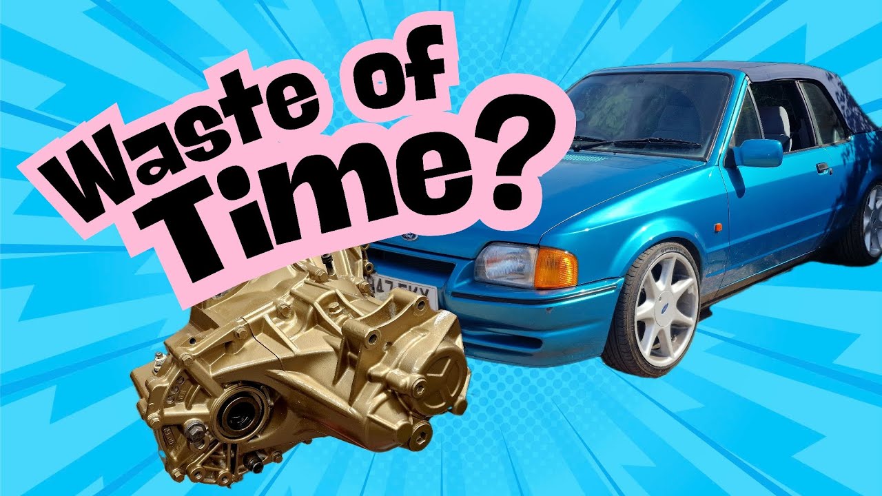 Replacing The Gearbox On My Mk4 Escort XR3i ( RS Turbo )