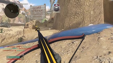 Cross map exploding crossbow bolt