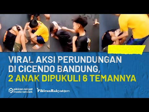 Viral Aksi Perundungan di Cicendo Bandung, 2 Anak Dipukuli 6 Temannya