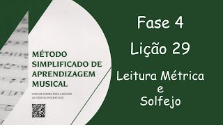 Fase 4 - Lição 29 MSA