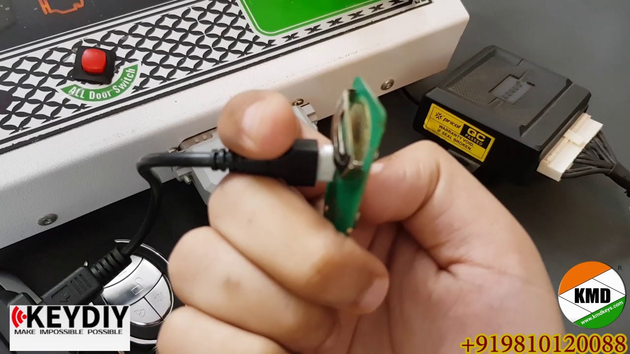 KMD RG CENTRAL LOCKING TESTER XENOS REMOTE PROGRAMMING AND UNIT RESET