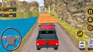 Offroad SUV Jeep Driving Games : Offroad Jeep Stunts | Mountain Racing Jeep Game - Android Jeep Game screenshot 4