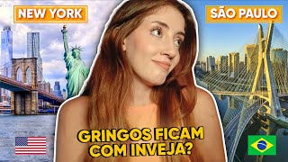 Gringa Reage a São Paulo x Nova York