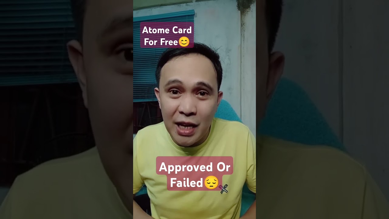 Atome Card For Free.. Approved or Failed 