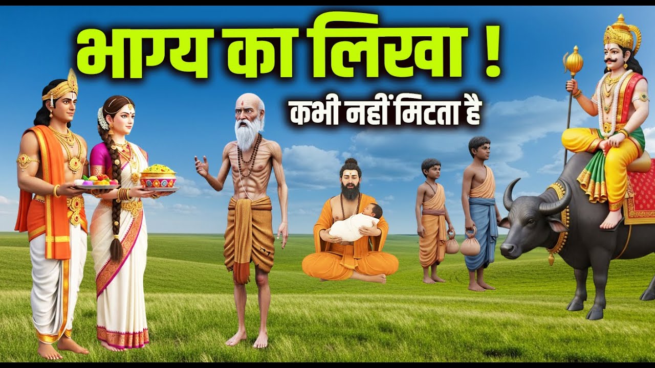 भाग्य का लिखा कभी नहीं मिटता | एक सच्ची प्रेरणादायक कहानी. #bhagyakalikha