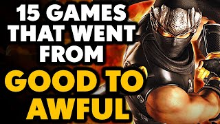 15 Video Game Series THAT WENT FROM GOOD TO AWFUL