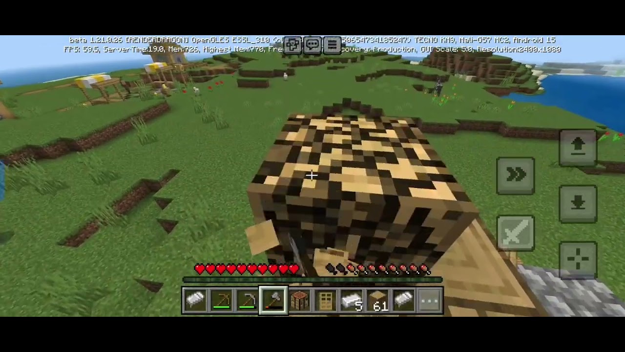 ماينكرافت تحدي: اليوم سويت تحدي تجميع اكبر عدد خشب انتضروا الجزء الثاني 🤯