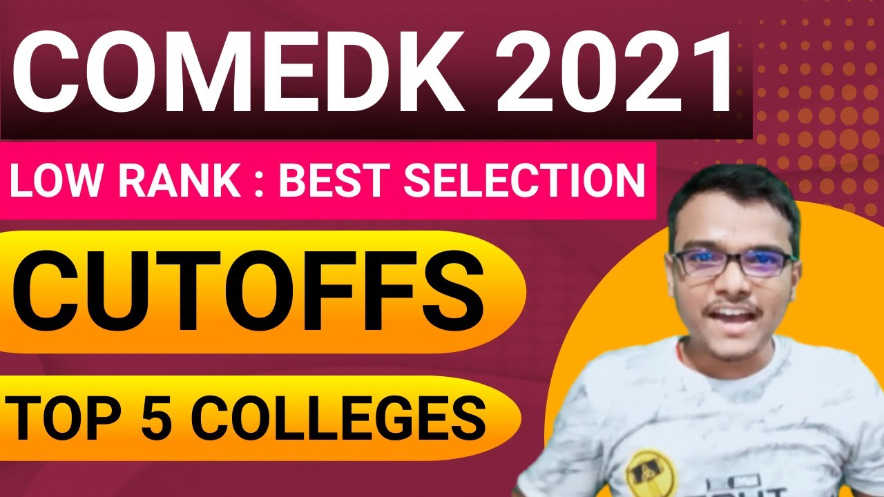 TOP 5 Colleges | COMEDK 2021 | CUTOFFS | Counselling | Placement