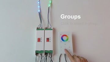 Function demonstration of RGBW DMX512 Controller_SR-2812(US3)
