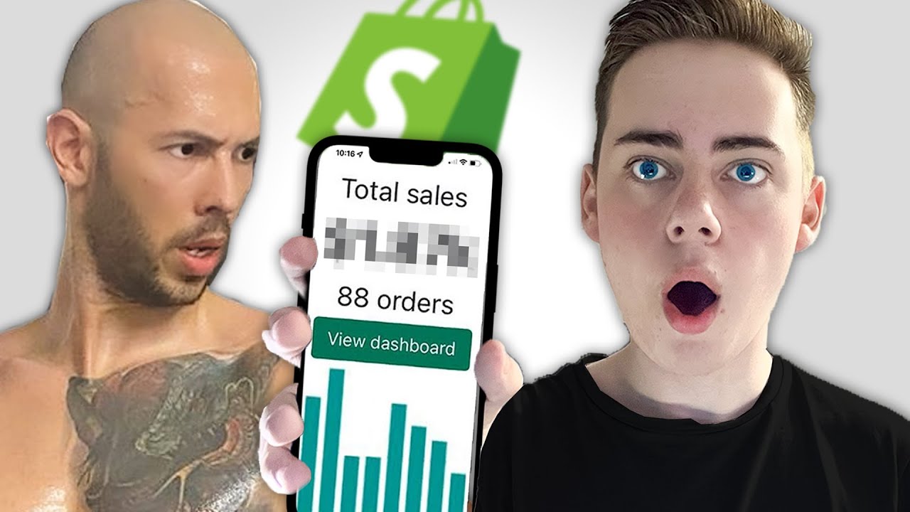 I Tried Andrew Tate's Hustlers University Dropshipping Course (Realistic Results)