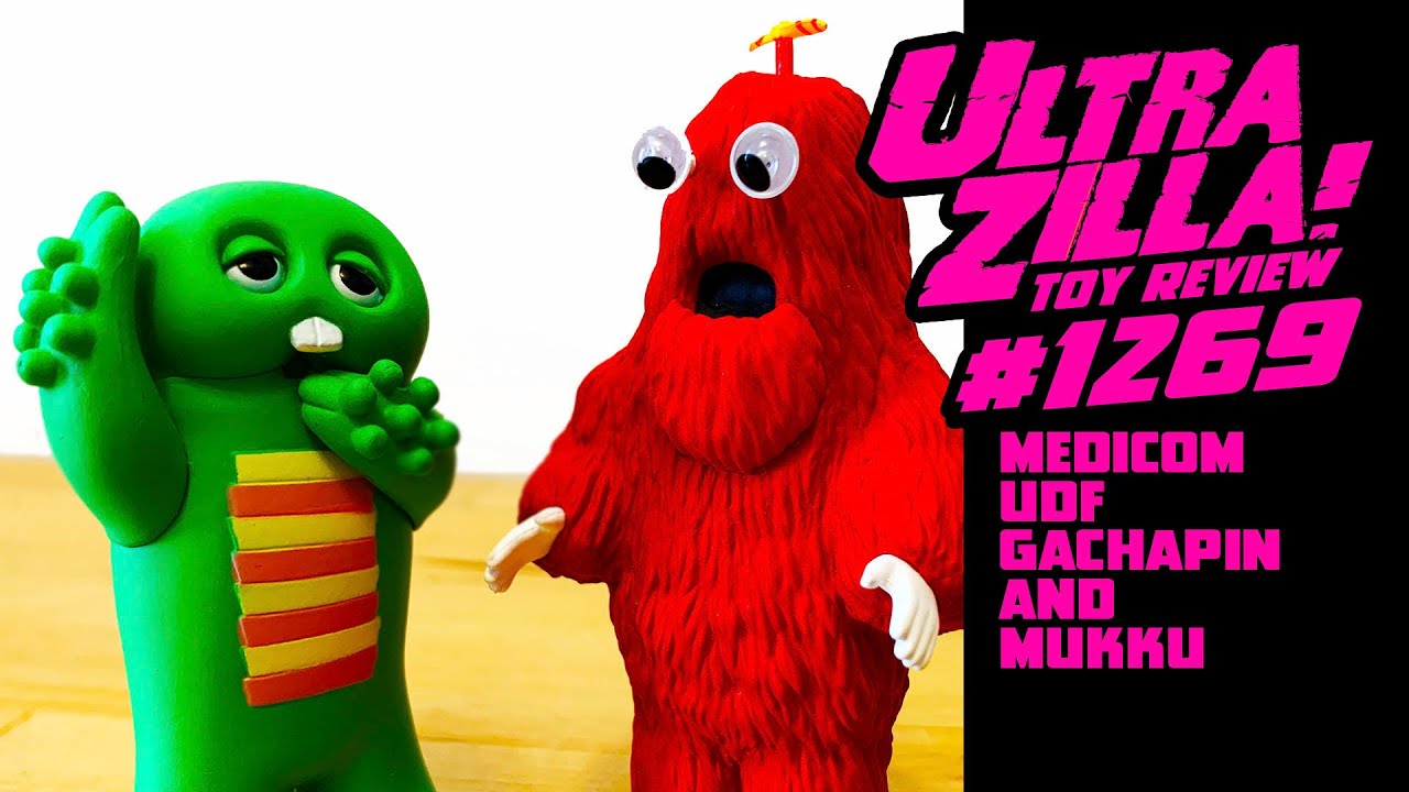 MEDICOM UDF GACHAPIN AND MUKKU REVIEW! - YouTube