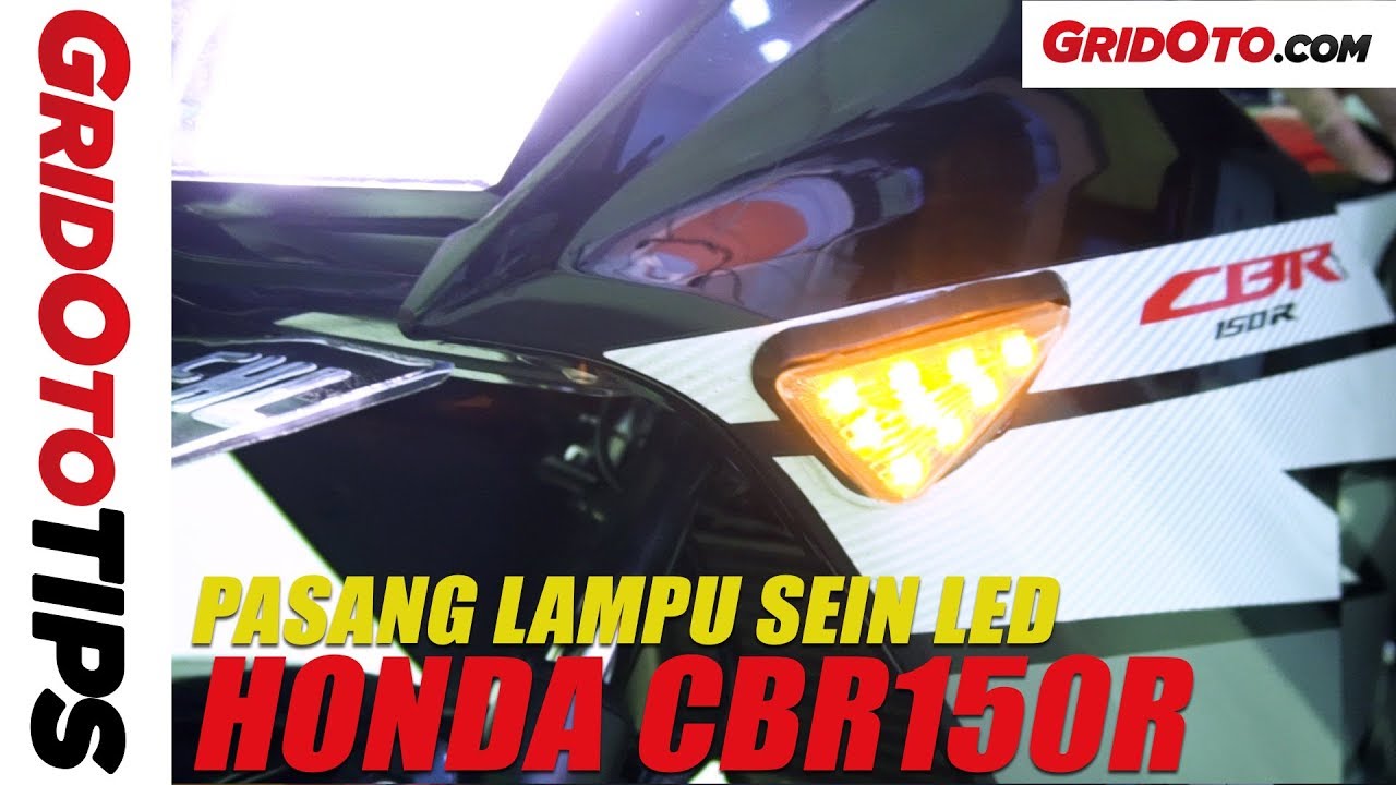 Pasang Lampu Sein Led Di Honda Cbr150r How To Gridoto Tips