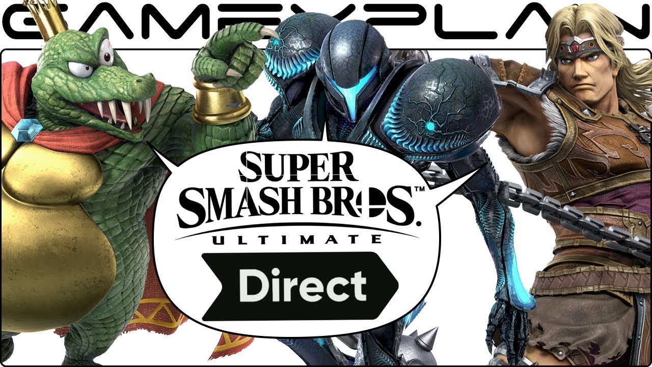 King K. Rool & Simon Belmont, Baby! Super Smash Bros. Ultimate Direct - DISCUSSION king k rool smash