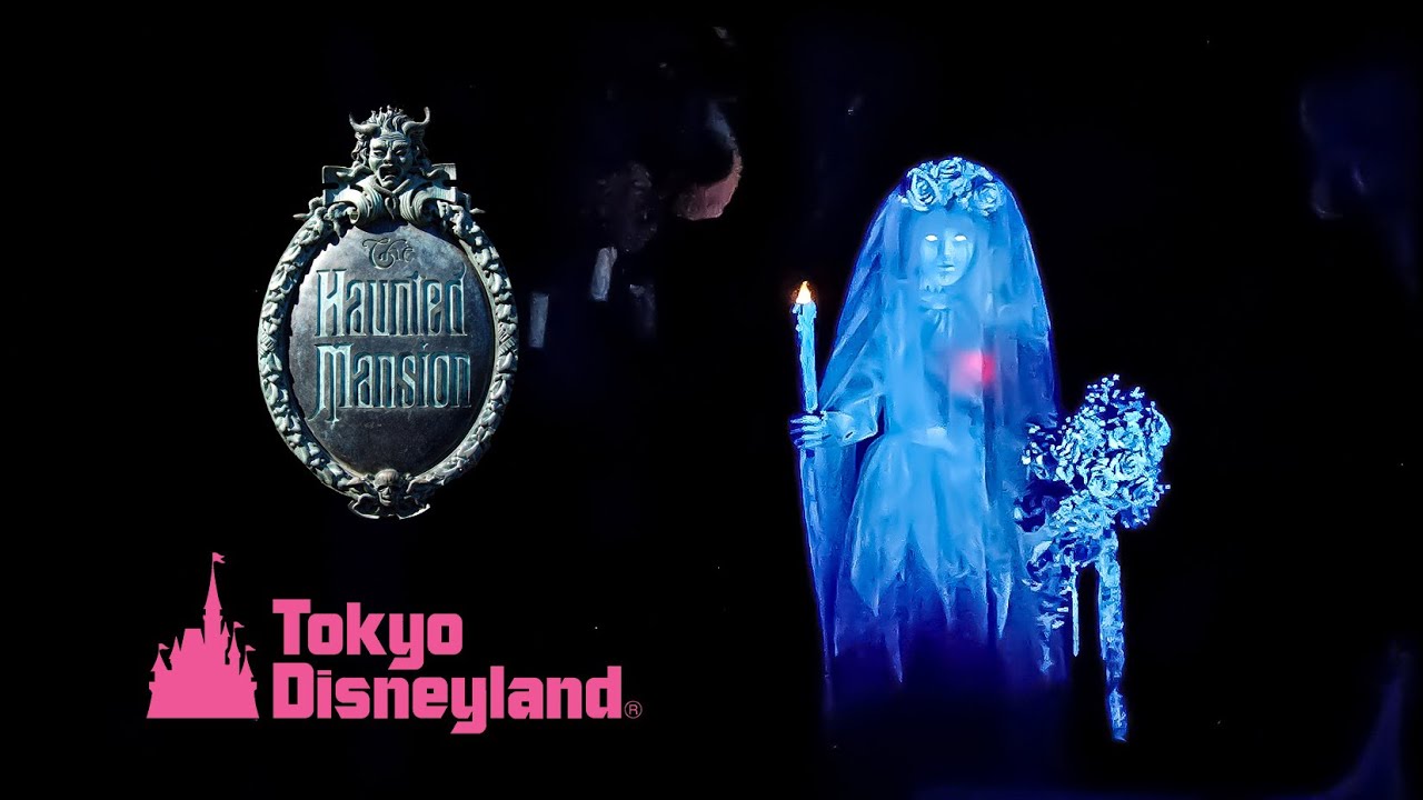 Haunted Mansion On Ride Low Light 4K POV Tokyo Disneyland 2025 08 03