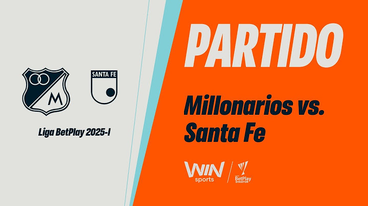 🔵 MILLONARIOS VS.🔴SANTA FE | EN VIVO - CUADRANGULARES - FECHA 6