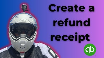 How to create a refund receipt in QuickBooks Online 2025