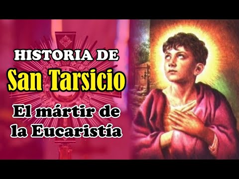 ➤ San Tarsicio, el mártir de la Eucaristía ✔