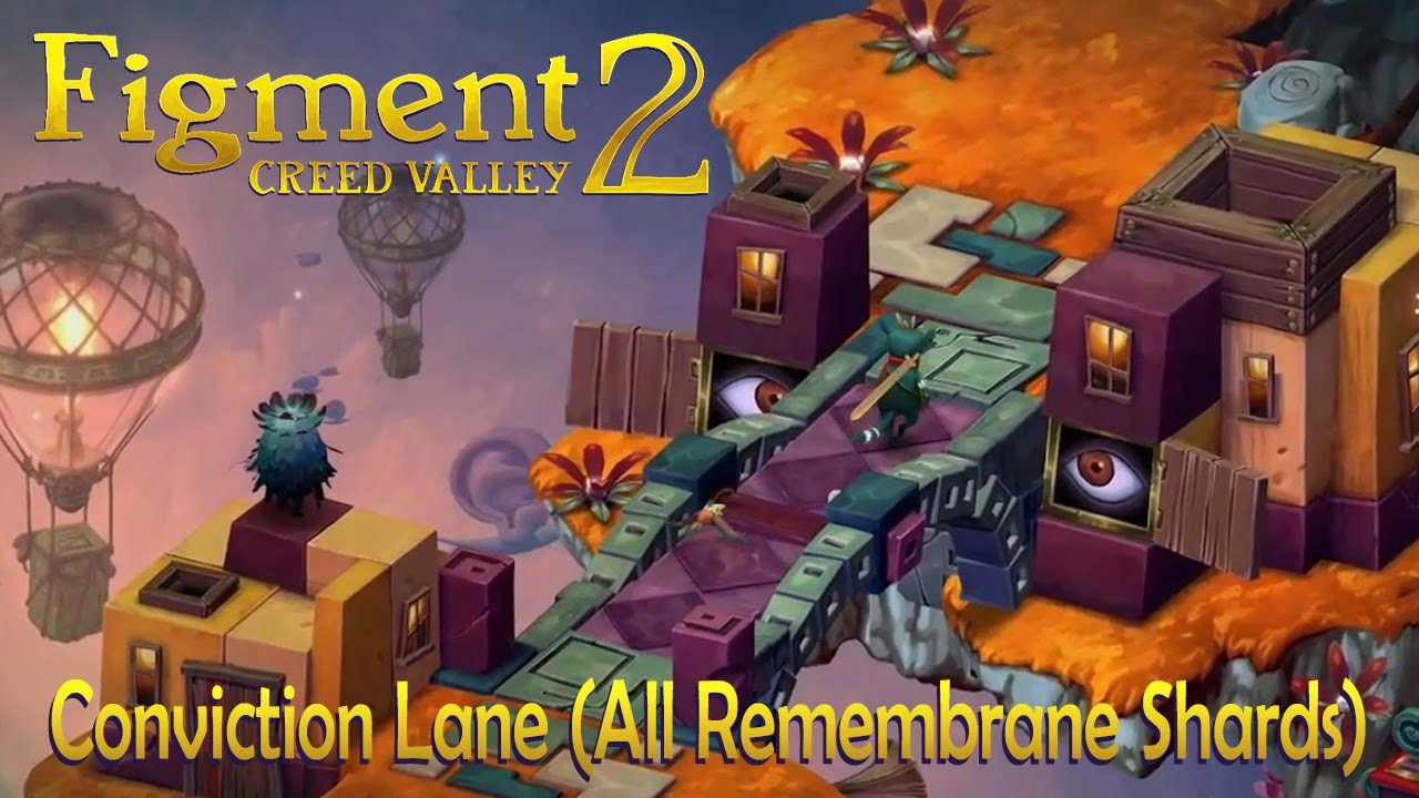 Figment 2 Conviction Lane Walkthrough (All Remembrane Shards)