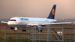 Lufthansa Airbus A320-200 - Takeoff STR - Amazing sound!! [HD]
